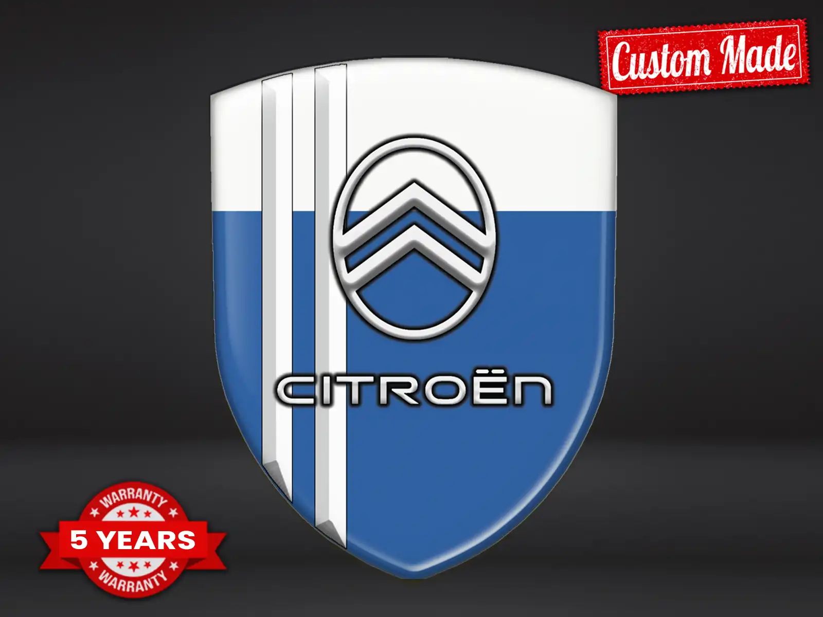 Citroen Personalisierte Logosticker Limitiert Universal Robust